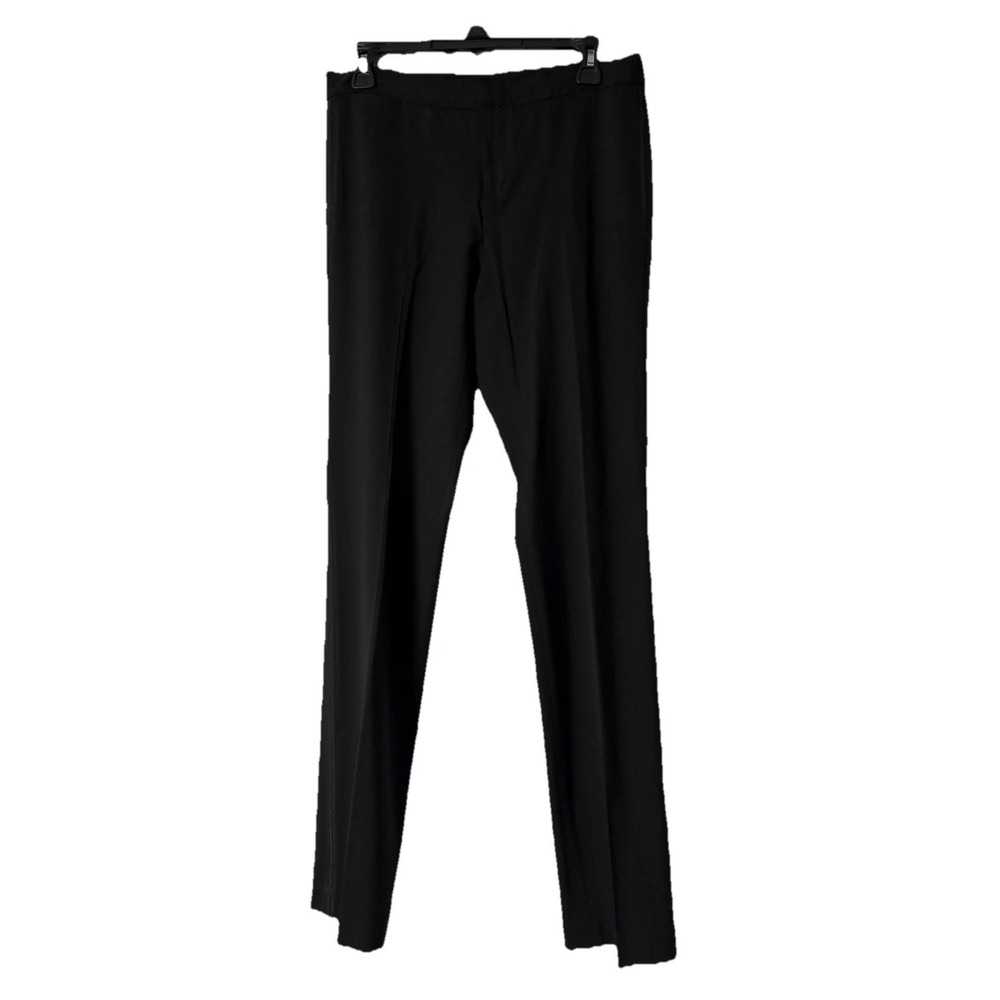 Ralph Lauren Blue Label Womens Black Wool Blend Pants Slacks Trousers Size 4